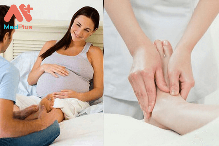 Cách điều trị nhức mỏi tay chân cho mẹ bầu