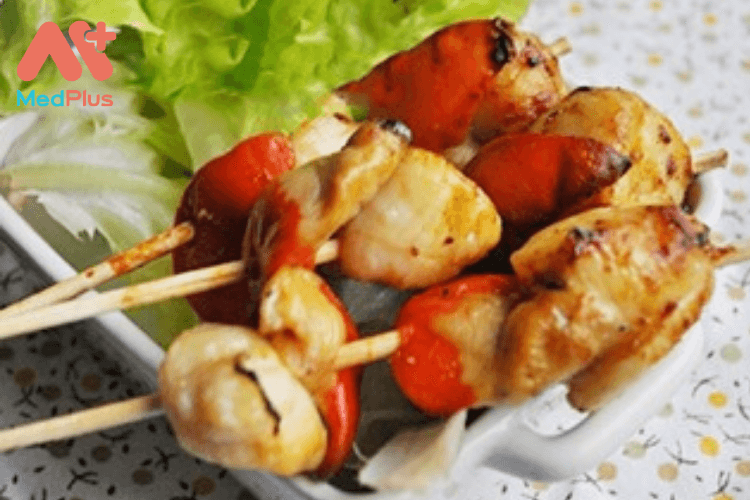 Sò điệp nướng chao