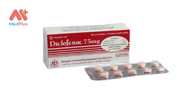 Diclofenac 75mg của Mekophar