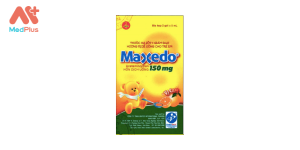 Thuốc hạ sốt trẻ em Maxedo