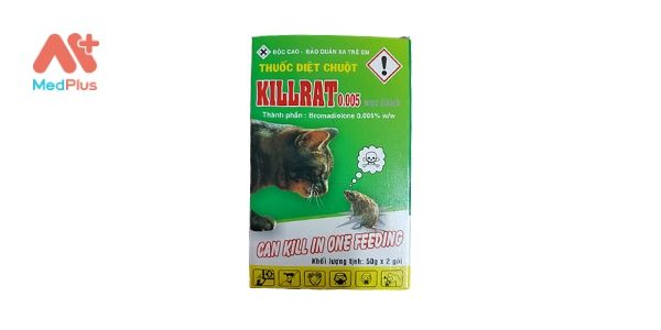 Thuốc Diệt Chuột KILLRAT 0.005%