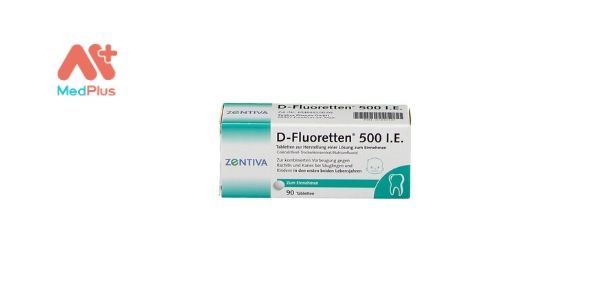 Thuốc bổ D-Fluoretten 500 I.E