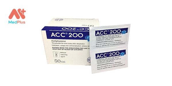 Gói bột thuốc ACC 200