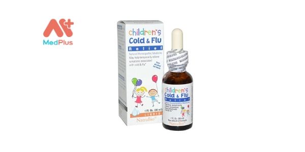 Thuốc siro Children Cold & Flu Relief Natrabio