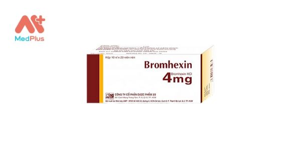 Viên nén Bromhexin 4 