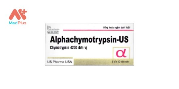 Viên thuốc Alphachymotrypsin-US