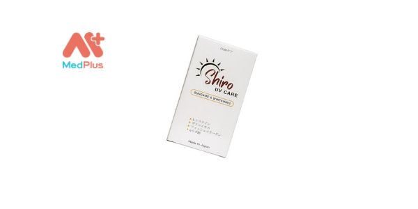 Viên thuốc uống trắng da chống nắng Shiro UV Care Suncare Whitening