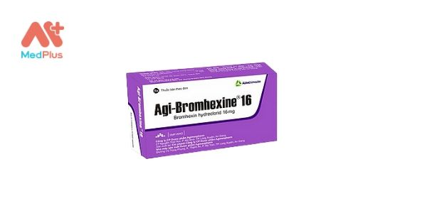 Viên uống Agi-Bromhexine 16