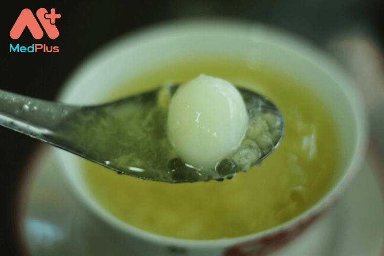 Cách dùng chè trứng cút củ năng