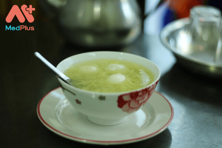 Chè trứng cút củ năng