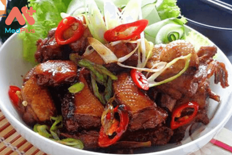 Cực ngon miệng với món vịt khi bia