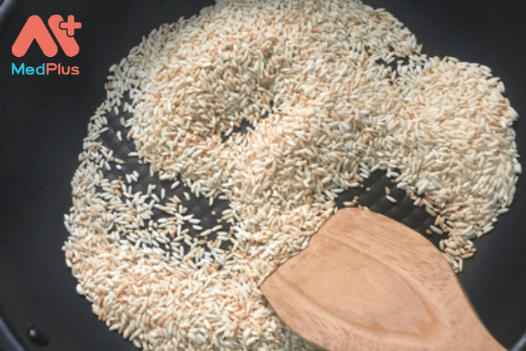 Rang gạo sẽ giúp nấu cháo ngon hơn
