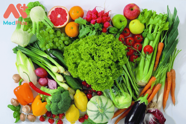 Rau xanh, trái cây là chúng có rất ít năng lượng, giàu chất xơ, vitamim và khoáng chất