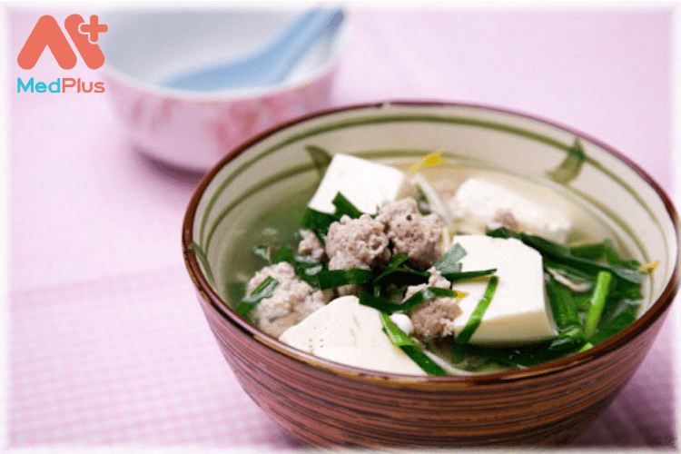 Đánh bay nắng hè với canh đậu hũ nấu hẹ thanh mát 141 Canh đậu hũ nấu hẹ