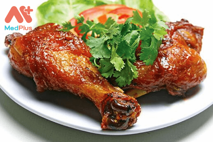 Đùi vịt chiên mật ong giòn rụm tan, chảy trong miệng 136 Công dụng món đùi vịt chiên mật ong
