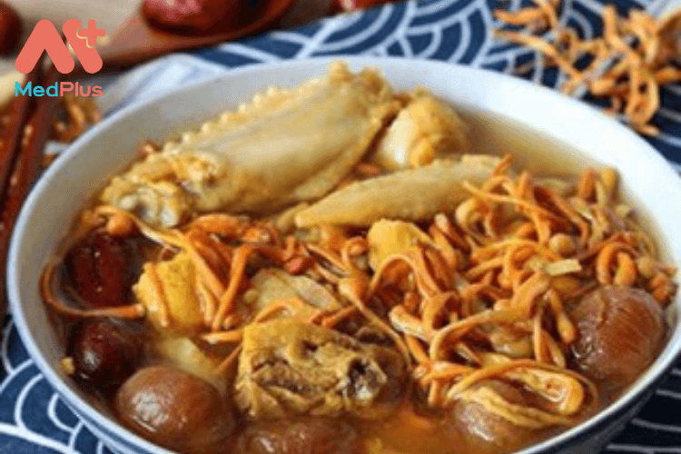 Công dụng món vịt tiềm sen nấm đông cô