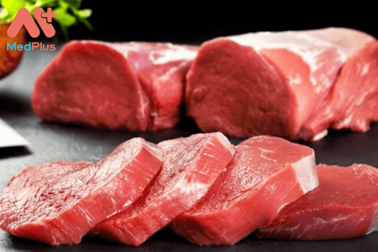 Thịt đỏ là những thực phẩm có hàm lượng sắt dồi dào tốt cho sức khỏe