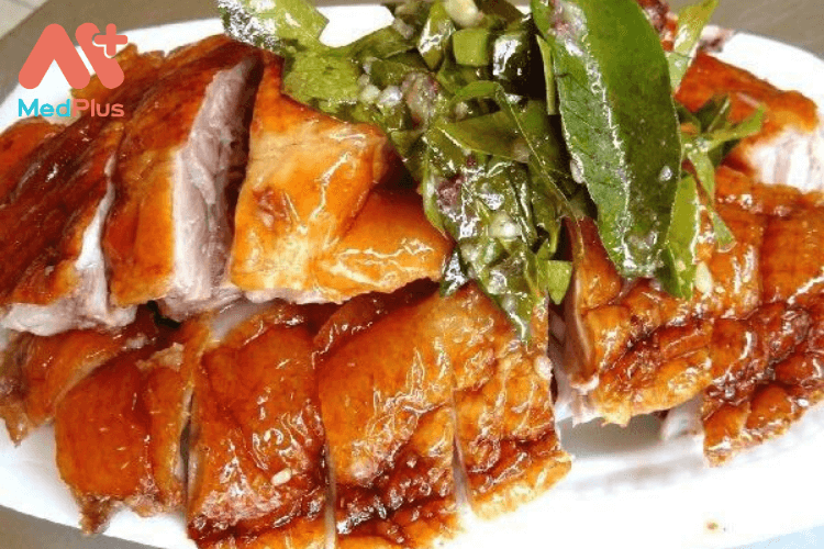 Vịt nướng lá mắc mật