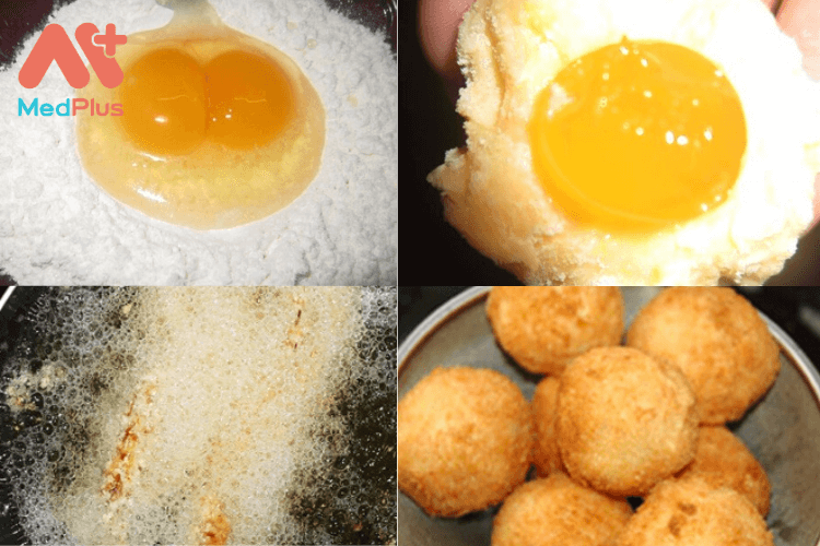 Cách làm bánh chiên trứng muối 