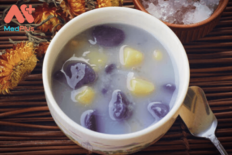 cách nấu chè khoai lang nước cốt dừa béo thơm