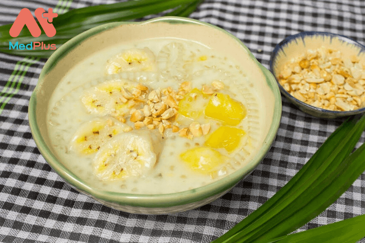 Chè chuối khoai lang nước cốt dừa