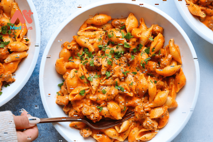 Đổi gió với các món ăn từ nui conchiglie thật lạ mắt mà ngon miệng 130 Conchiglie sốt kem