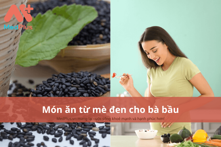 món ăn từ mè đen cho bà bầu