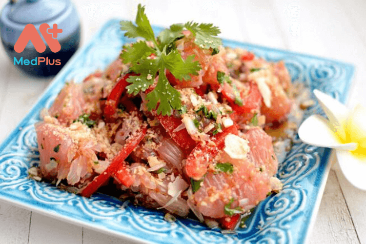 7 Tác dụng KHÔNG NGỜ của bưởi đối với trẻ mà các mẹ chưa biết 133 Salad bưởi kiểu Thái