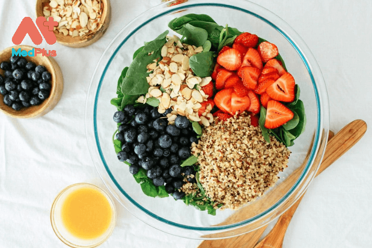 Salad diêm mạch trái cây