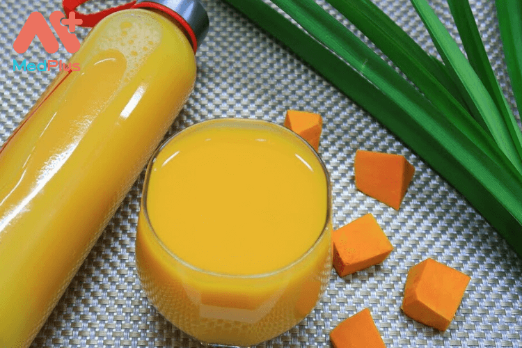 Sữa khoai lang bí đỏ