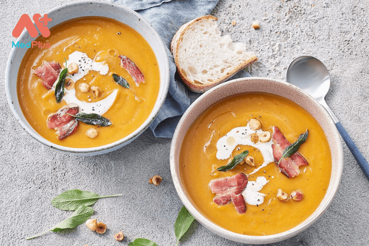 Súp cà rốt bacon