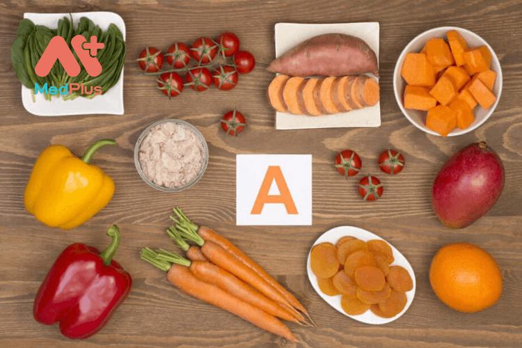 Thực phẩm bổ sung vitamin A cho trẻ