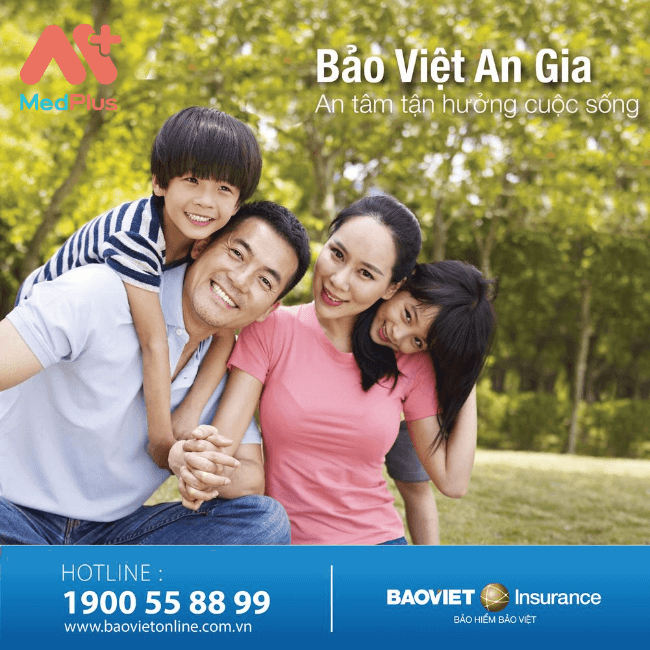 Biểu phí gói đồng bảo hiểm sức khỏe Bảo Việt An Gia