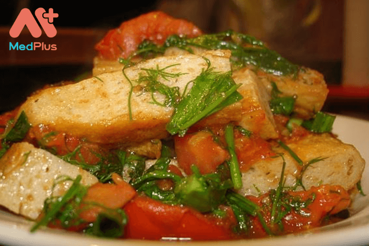 Cách làm cá hồi sốt cà chua 