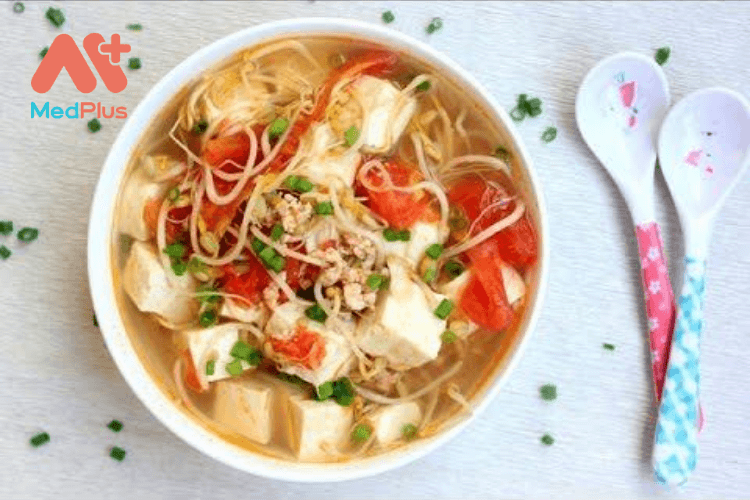 Canh đậu phụ giá đỗ