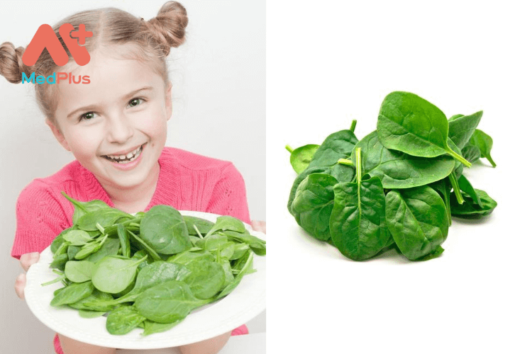 Lợi ích của rau bina cho trẻ