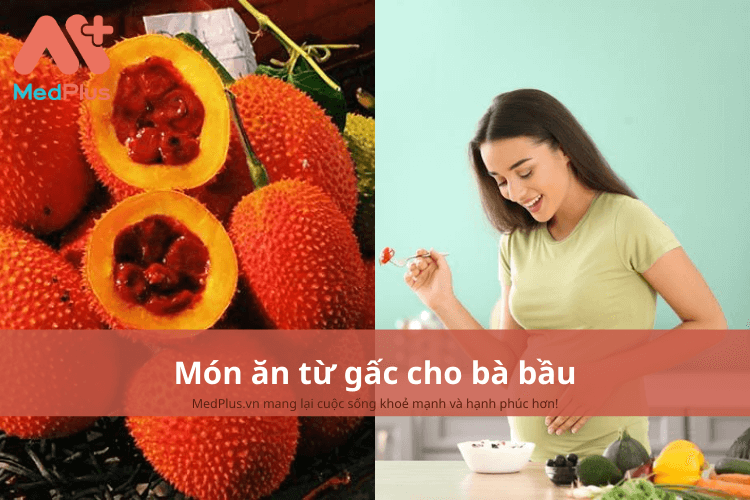 món ăn từ gấc cho bà bầu