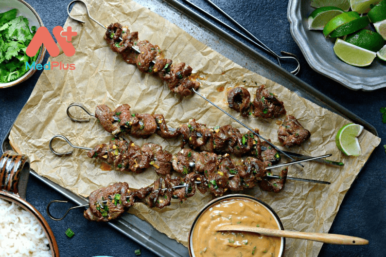 Thăn bò nướng sa tế NÁO NỨC TIẾNG CƯỜI TIÊU TRỪ CÁI ĐÓI