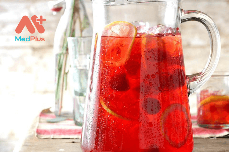 Trà đá mâm xôi THAY VỊ TRÀ NHẠT THẾT BẰNG HƯƠNG VỊ DIỆU KÌ