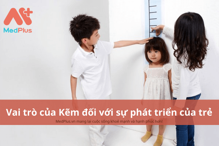 Vai trò của kẽm đối với sự phát triển toàn diện của trẻ