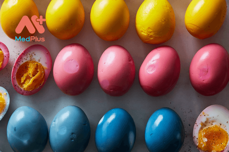 Màu sắc của những quả trứng muối