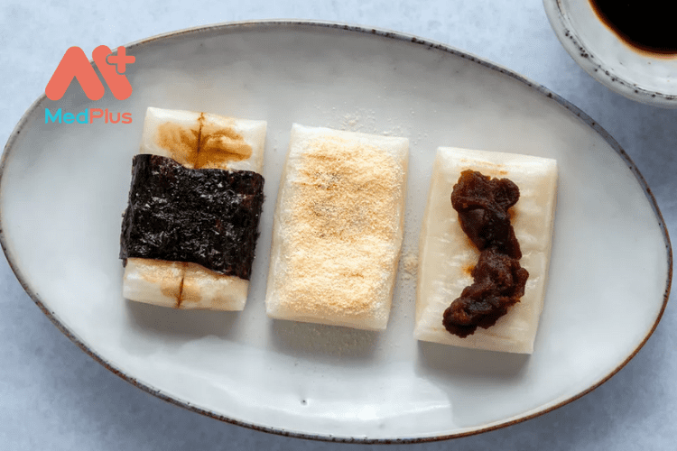 Ohagi Mochi – Bánh gạo nếp đậu đỏ tía Nhật Bản