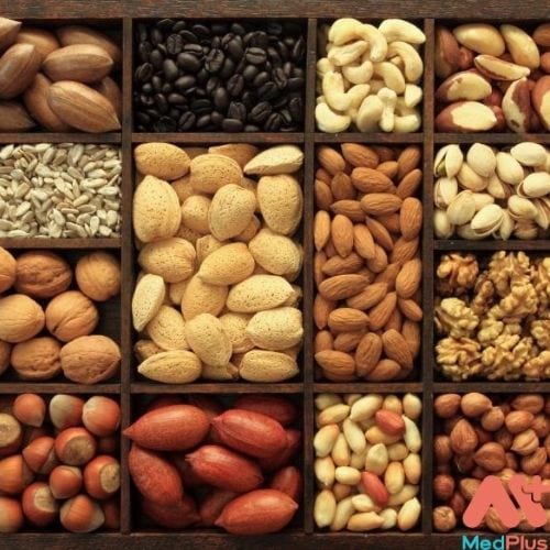 Các loại hạt cũng là một trong những loại thực phẩm bổ dưỡng