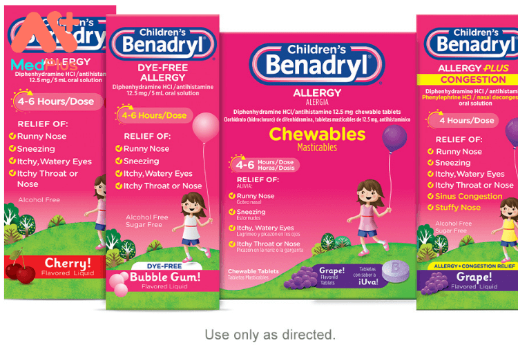 Có an toàn khi cho trẻ uống Benadryl không?