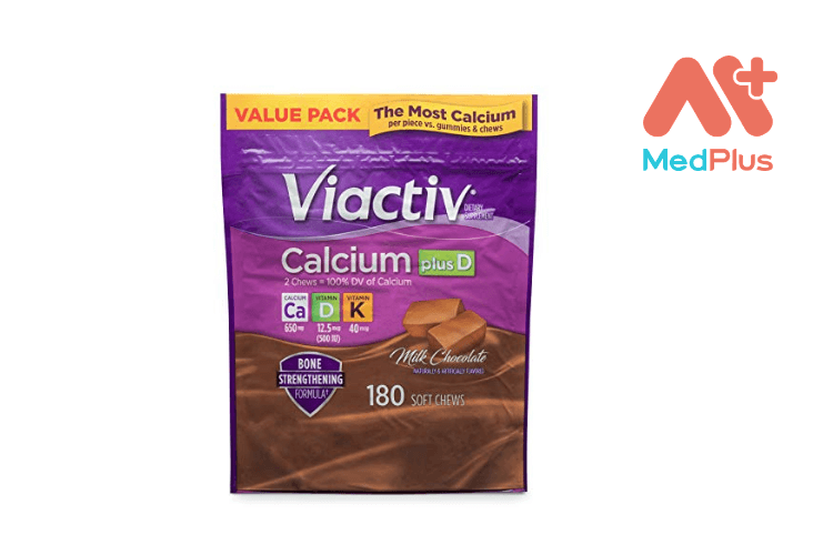 Viactiv Calcium Plus D Milk Chocolate Chews