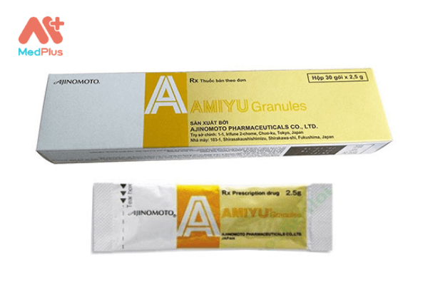 Hình ảnh tham khảo về thuốc Amiyu Granules