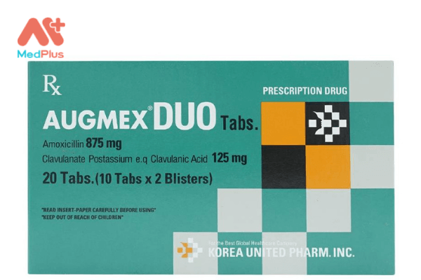Hình ảnh tham khảo về thuốc Augmex Duo