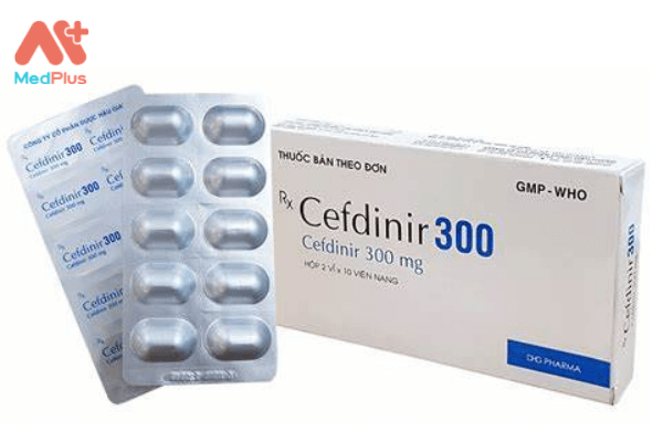 Hình ảnh tham khảo về thuốc Cefdinir 300