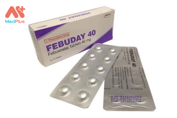 Hình ảnh tham khảo về thuốc Febuday 40