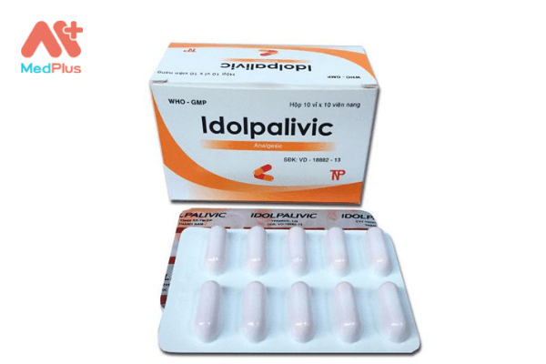 Hình ảnh tham khảo về thuốc Idolpalivic dạng hộp 100 viên
